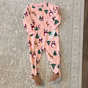 NWT Fleece Carters Onsie Pajamas (18mo)